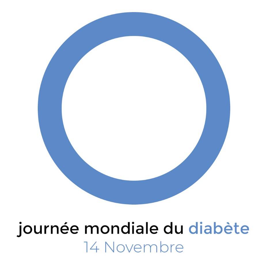 Logo de la Journée mondiale du diabète : un symbole mondial de sensibilisation au diabète